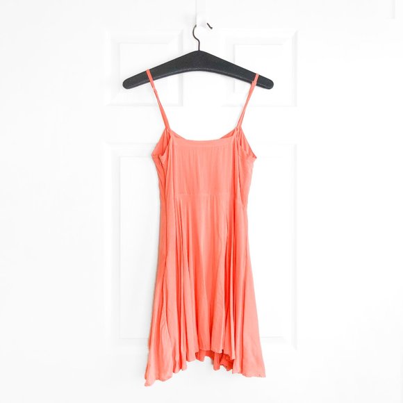 Aritzia Talula Lipinski Dress Coral Pink - Picture 4 of 4